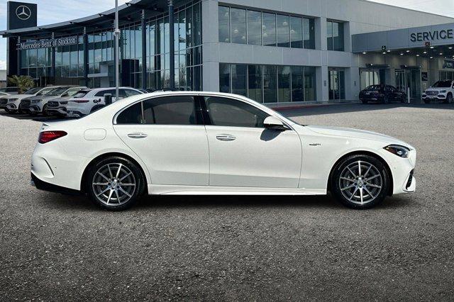 new 2025 Mercedes-Benz AMG C 43 car, priced at $67,300