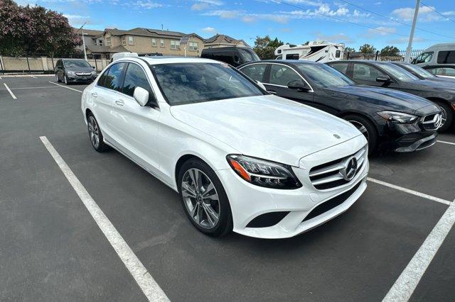 used 2021 Mercedes-Benz C-Class car, priced at $26,999