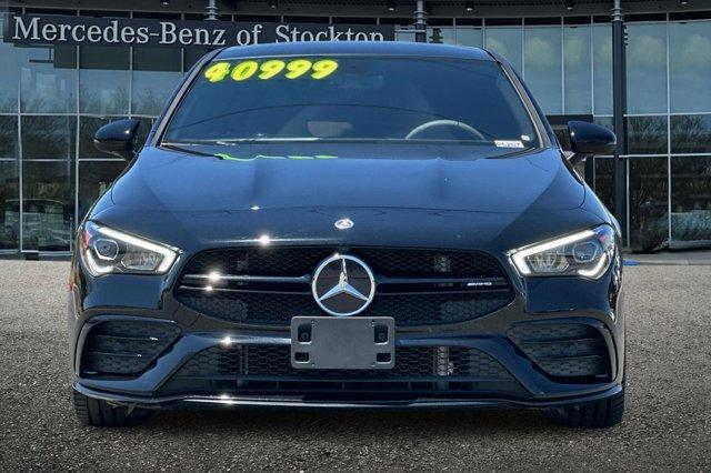 used 2022 Mercedes-Benz AMG CLA 35 car, priced at $40,999
