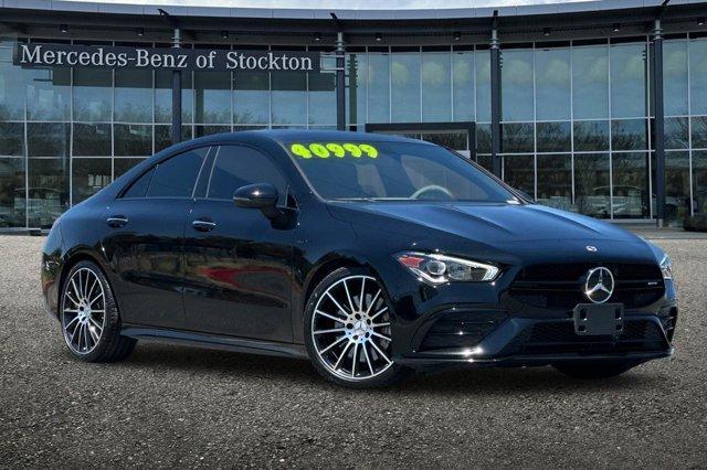 used 2022 Mercedes-Benz AMG CLA 35 car, priced at $40,999