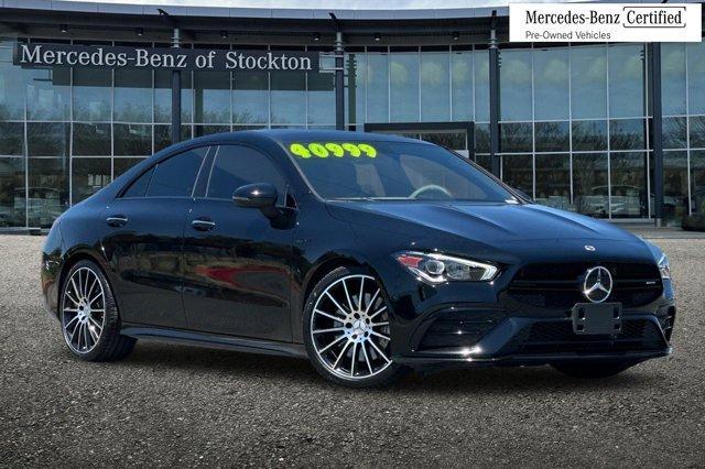 used 2022 Mercedes-Benz AMG CLA 35 car, priced at $40,999