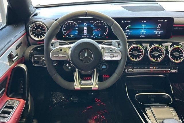 used 2022 Mercedes-Benz AMG CLA 35 car, priced at $40,999