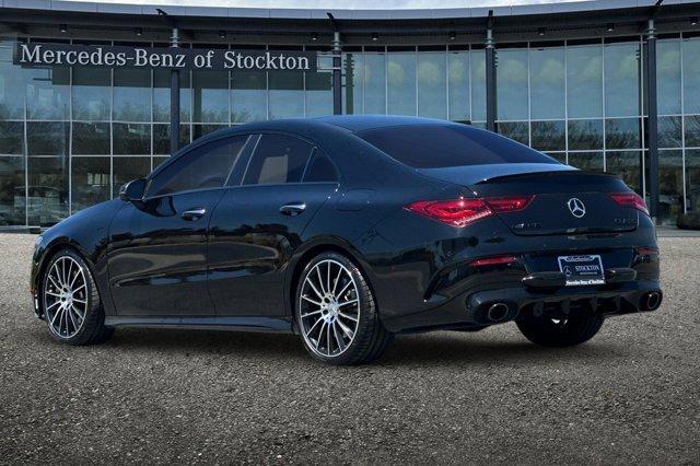 used 2022 Mercedes-Benz AMG CLA 35 car, priced at $40,999