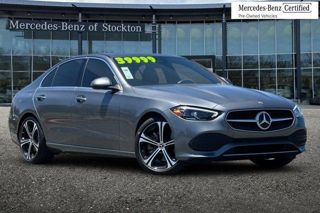 used 2022 Mercedes-Benz C-Class car, priced at $39,999