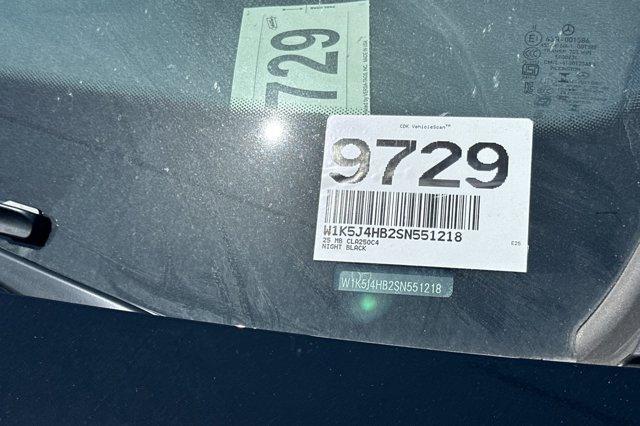 new 2025 Mercedes-Benz CLA 250 car, priced at $53,620