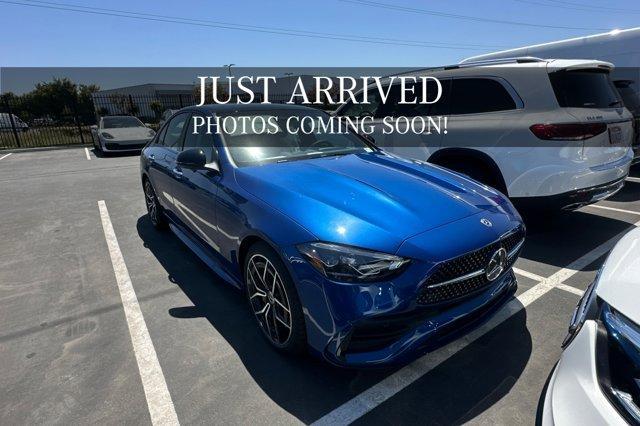 new 2025 Mercedes-Benz C-Class car, priced at $58,105