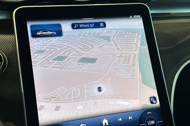 new 2025 Mercedes-Benz C-Class car, priced at $58,105