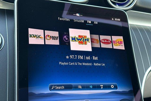 new 2025 Mercedes-Benz C-Class car, priced at $56,405