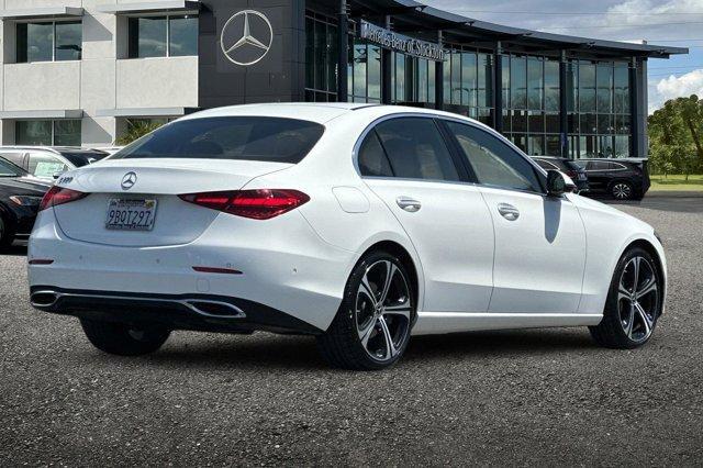 used 2022 Mercedes-Benz C-Class car, priced at $33,999