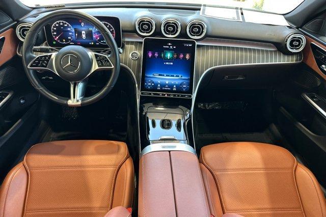used 2022 Mercedes-Benz C-Class car, priced at $33,999