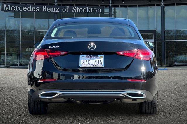 used 2024 Mercedes-Benz C-Class car, priced at $37,999
