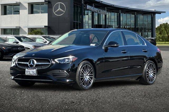 used 2024 Mercedes-Benz C-Class car, priced at $37,999