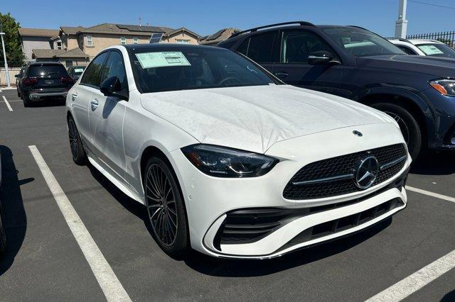 new 2025 Mercedes-Benz C-Class car, priced at $55,190
