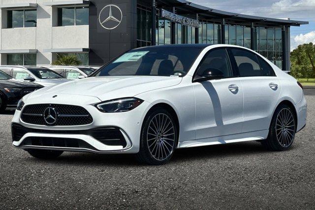 new 2025 Mercedes-Benz C-Class car, priced at $55,190
