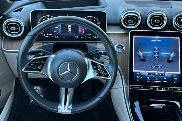 used 2022 Mercedes-Benz C-Class car, priced at $33,998