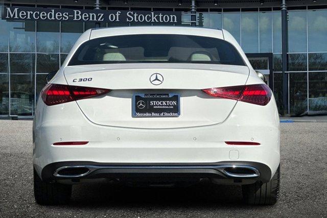 used 2022 Mercedes-Benz C-Class car, priced at $33,998