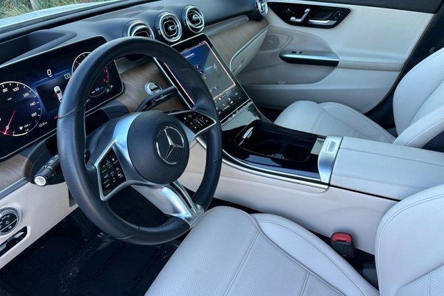 used 2022 Mercedes-Benz C-Class car, priced at $33,998