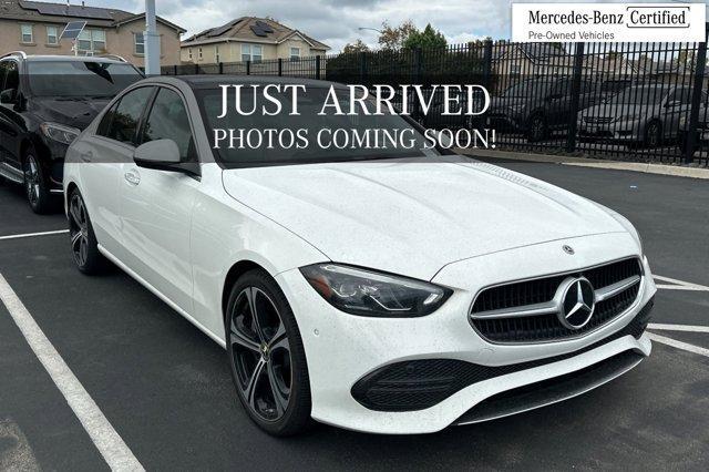 used 2022 Mercedes-Benz C-Class car, priced at $36,999