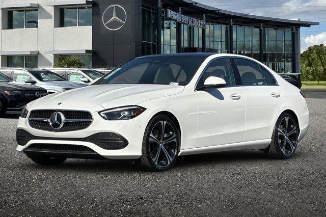 used 2022 Mercedes-Benz C-Class car, priced at $33,998