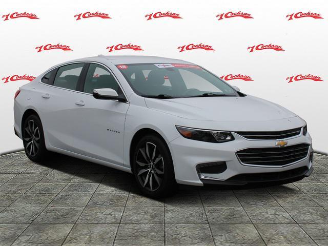 used 2018 Chevrolet Malibu car, priced at $16,988