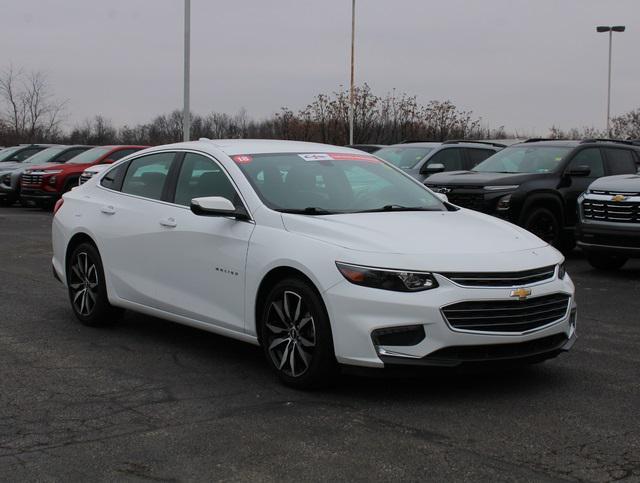 used 2018 Chevrolet Malibu car, priced at $17,488