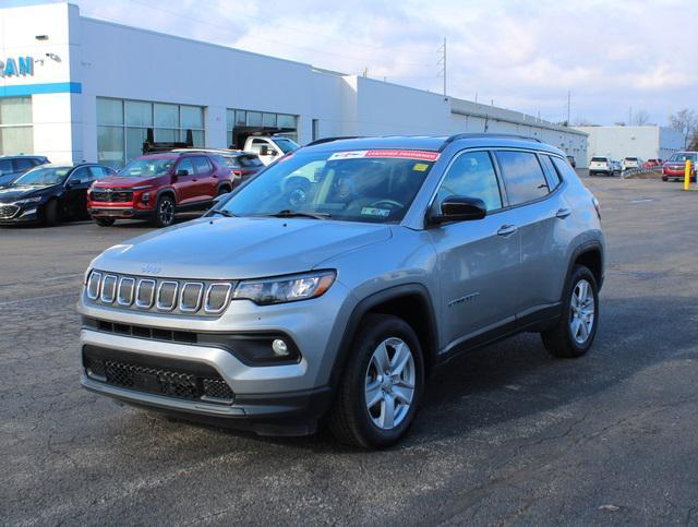 used 2022 Jeep Compass car, priced at $21,254