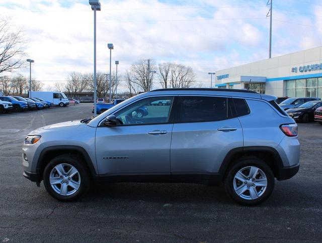 used 2022 Jeep Compass car, priced at $21,254