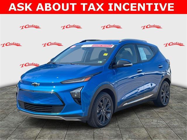 used 2022 Chevrolet Bolt EUV car, priced at $20,748