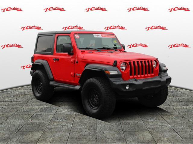 used 2020 Jeep Wrangler car, priced at $26,345