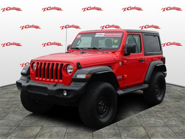 used 2020 Jeep Wrangler car, priced at $26,345