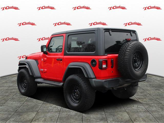 used 2020 Jeep Wrangler car, priced at $26,345