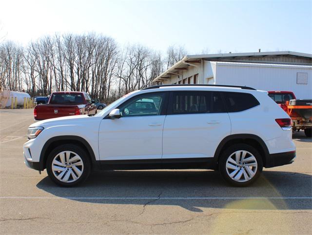 used 2021 Volkswagen Atlas car, priced at $25,899