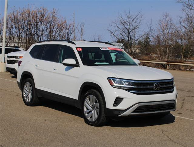 used 2021 Volkswagen Atlas car, priced at $25,899