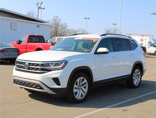 used 2021 Volkswagen Atlas car, priced at $25,899