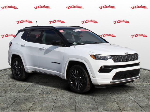 used 2022 Jeep Compass car, priced at $24,553