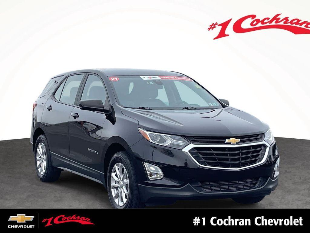 used 2021 Chevrolet Equinox car, priced at $17,497