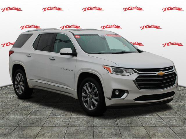 used 2018 Chevrolet Traverse car, priced at $18,455