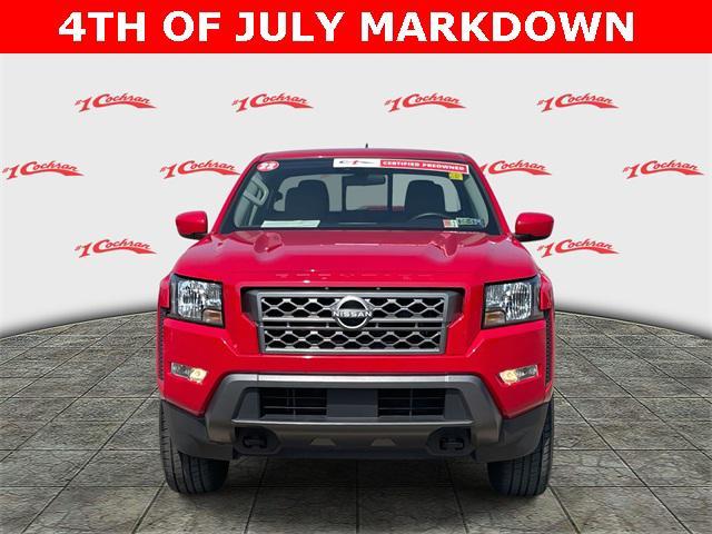 used 2022 Nissan Frontier car, priced at $27,988