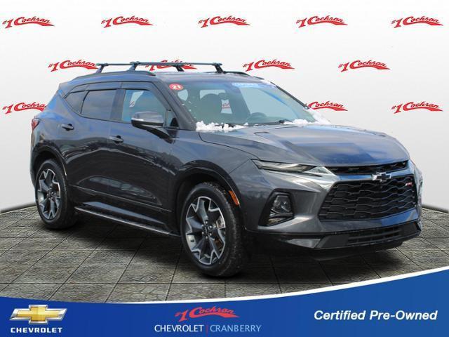 used 2021 Chevrolet Blazer car, priced at $30,977