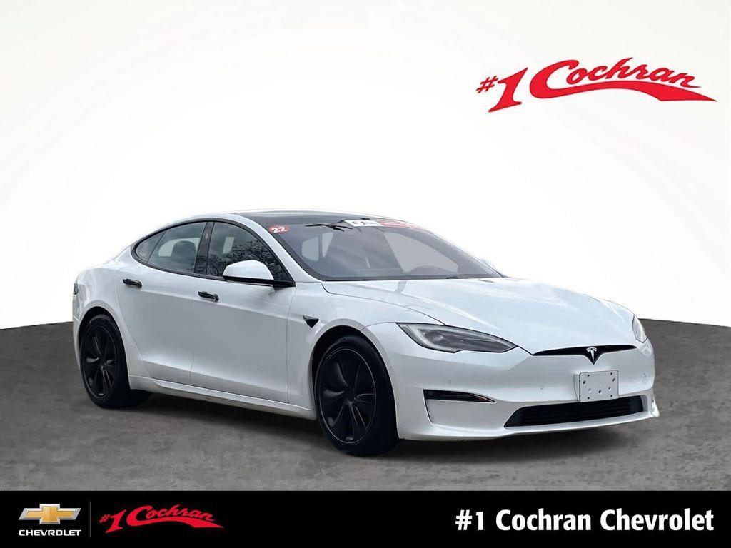 used 2022 Tesla Model S car, priced at $38,794