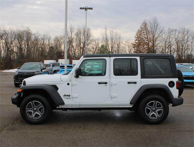 used 2021 Jeep Wrangler Unlimited car, priced at $29,789