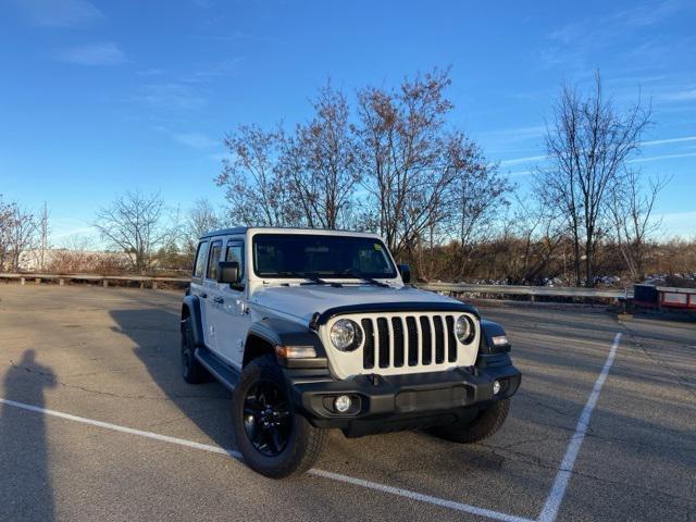 used 2021 Jeep Wrangler Unlimited car, priced at $28,255