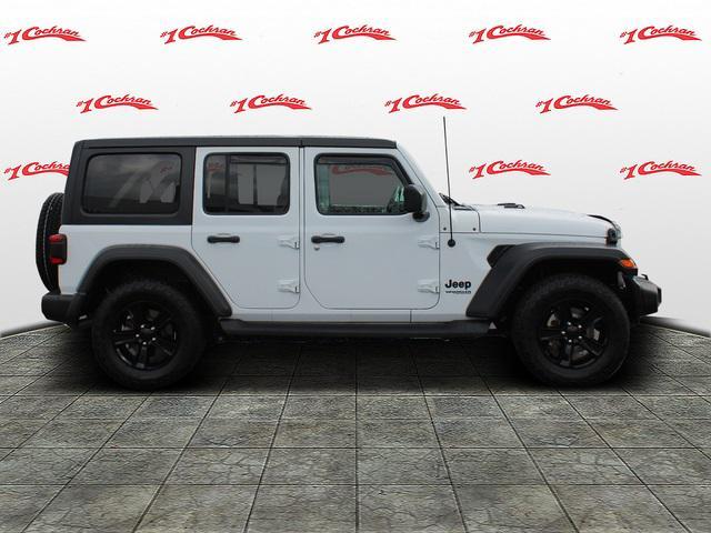 used 2021 Jeep Wrangler Unlimited car, priced at $26,624