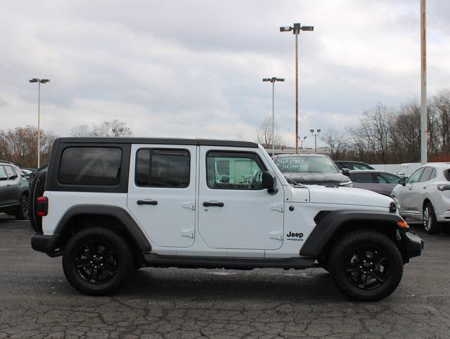 used 2021 Jeep Wrangler Unlimited car, priced at $27,988