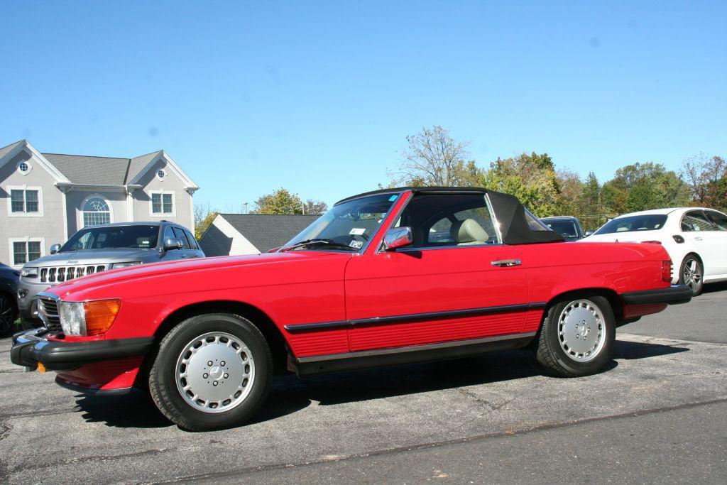 used 1988 Mercedes-Benz 560SL car, priced at $34,555