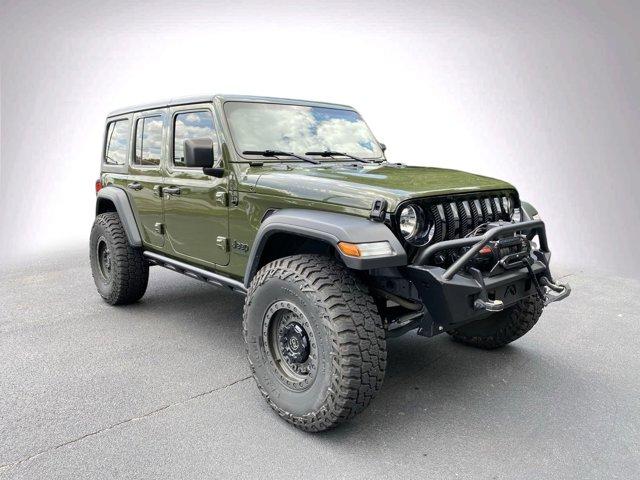 used 2021 Jeep Wrangler car, priced at $35,987