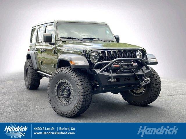 used 2021 Jeep Wrangler car, priced at $35,987