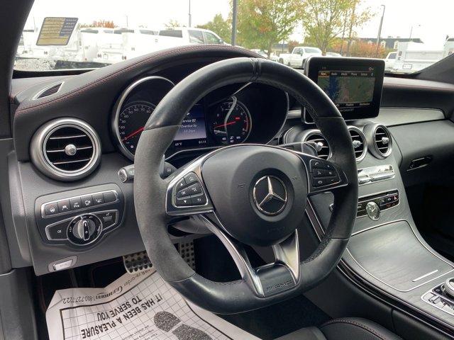 used 2017 Mercedes-Benz AMG C 43 car, priced at $28,900