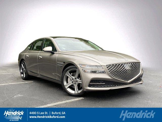 used 2021 Genesis G80 car, priced at $37,800