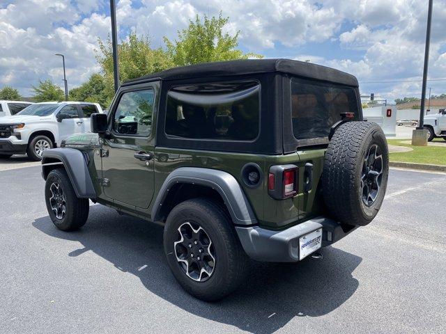 used 2021 Jeep Wrangler car, priced at $28,595